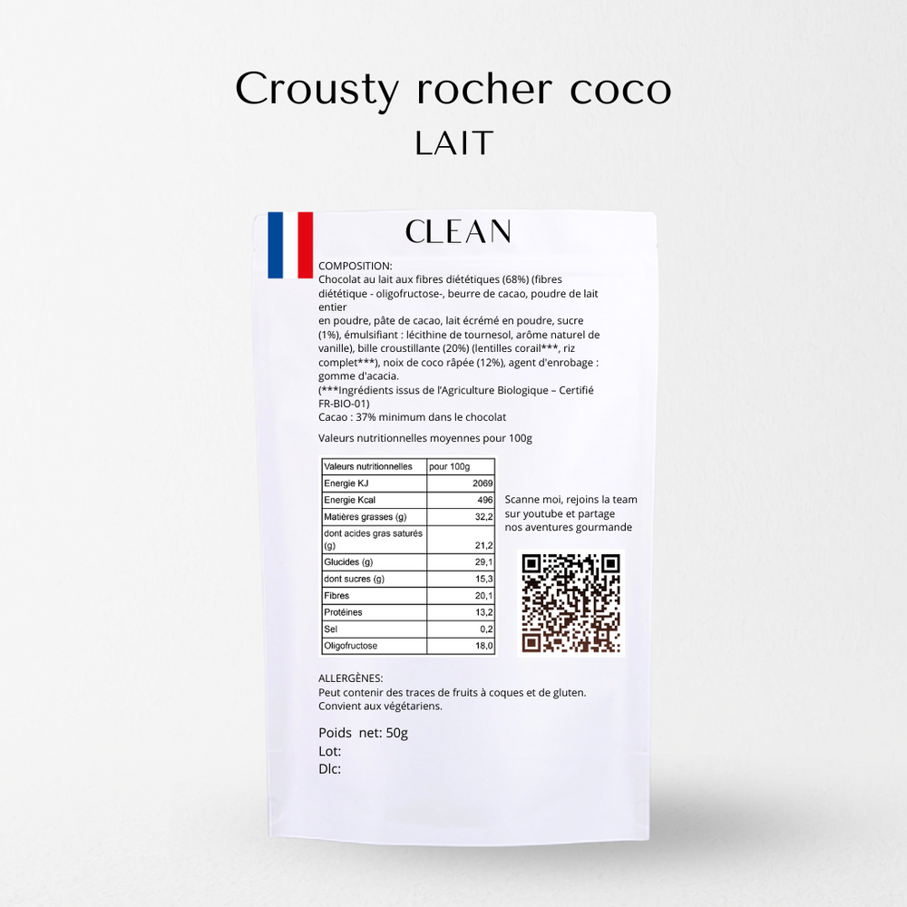 
                  
                    Crousty rocher coco
                  
                