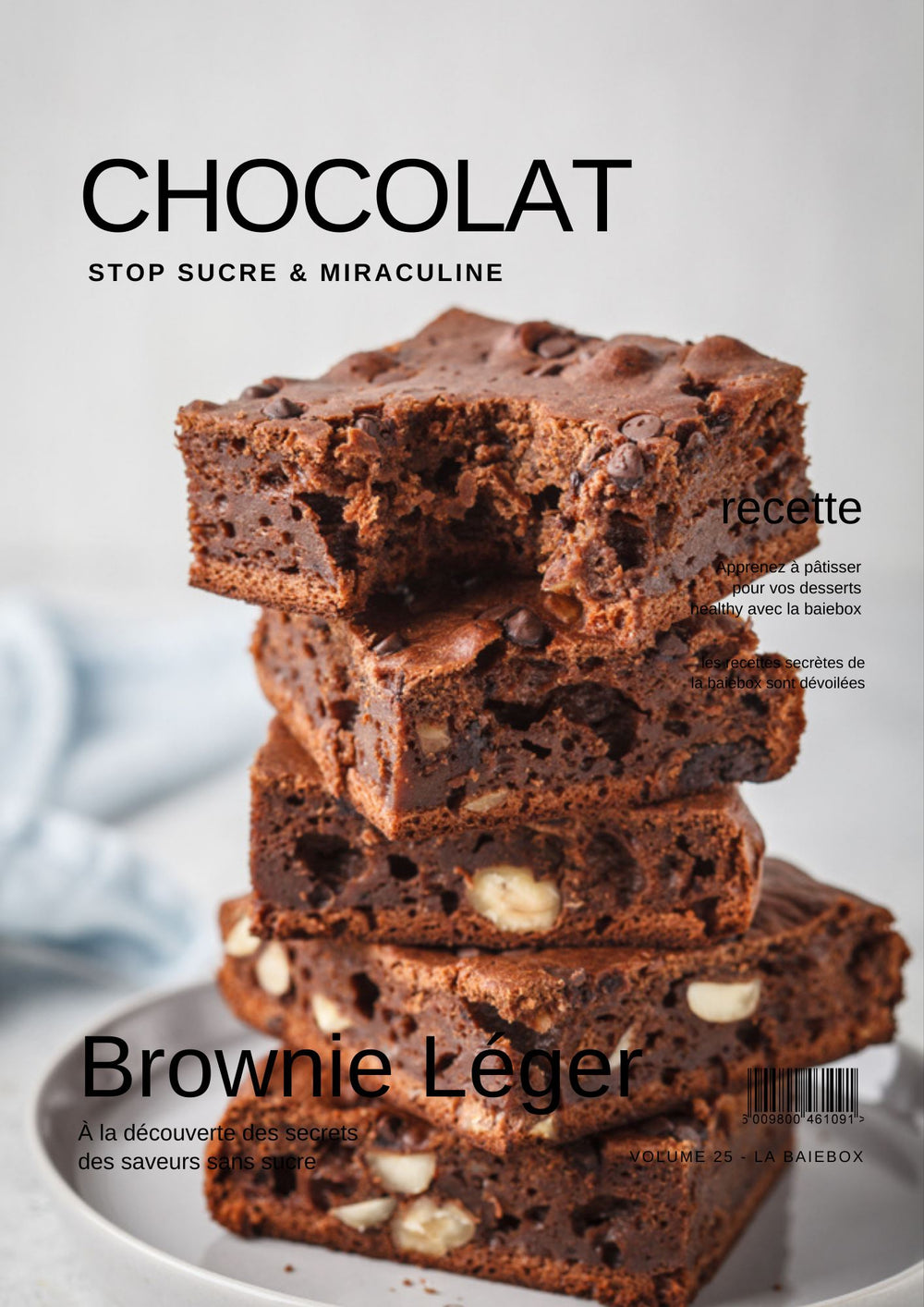 Brownie chocolat Ebook Recette sans sucre 