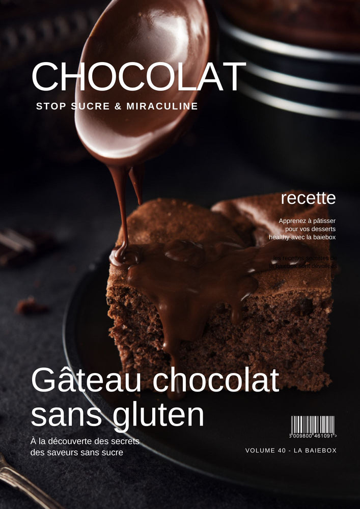Choco sans gluten Ebook Recette sans sucre 