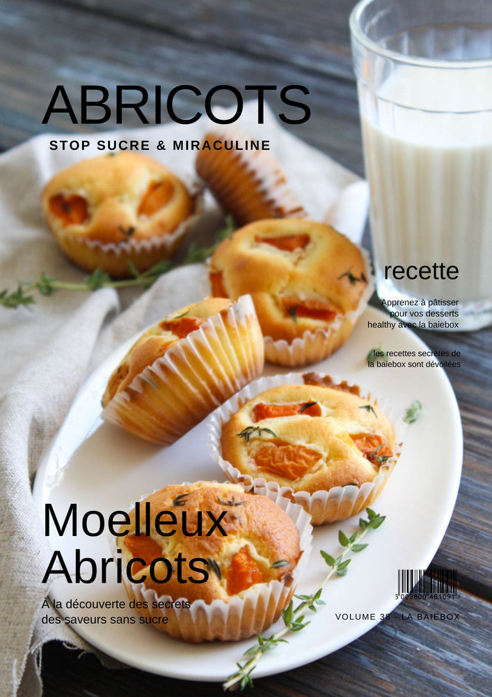 
                  
                    Moelleux abricot Ebook Recette sans sucre 
                  
                