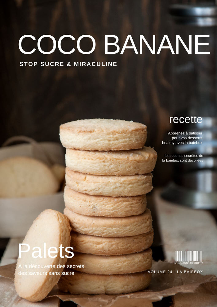 
                  
                    Palets coco banane Ebook Recette sans sucre 
                  
                
