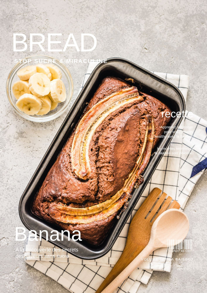 
                  
                    Banana bread Ebook Recette sans sucre 
                  
                