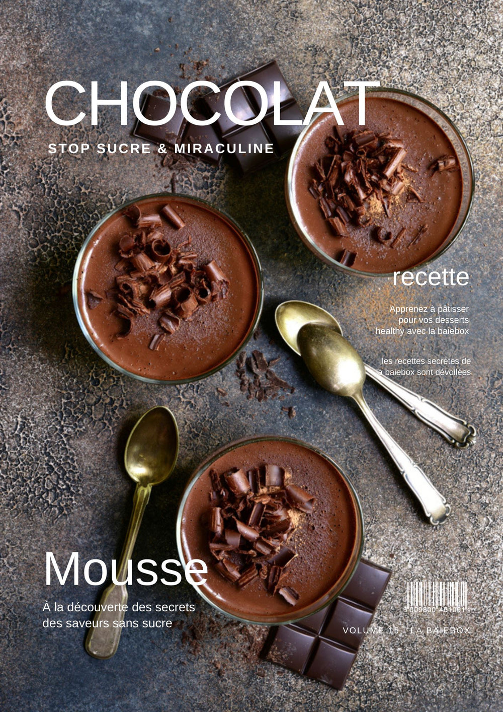 Mousse chocolat Ebook Recette sans sucre 